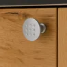 Chrome mat brossé