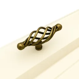 Bouton de meuble VIRTUE / Laiton patiné