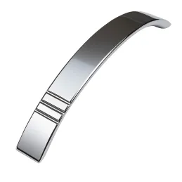 Poignée LINUXA / Chrome brillant