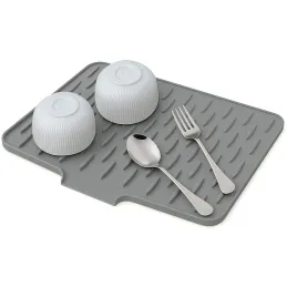 Égouttoir à vaisselle en silicone ROBUS / Gris