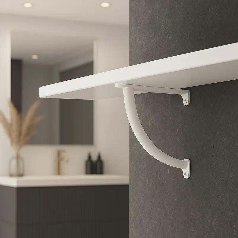 Support d’étagère KIRA 190 / blanc mat