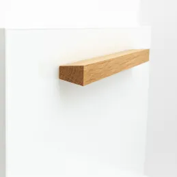 Poignée en bois VIRGINIA / Chêne verni