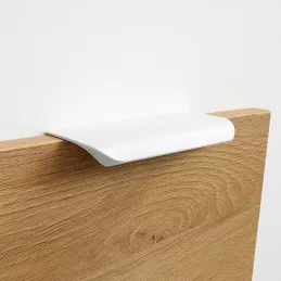 Poignée de chant de porte AVANTI / Blanc mat
