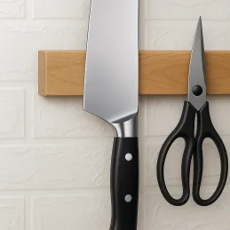 Porte-couteaux magnétique 400 / Chêne naturel