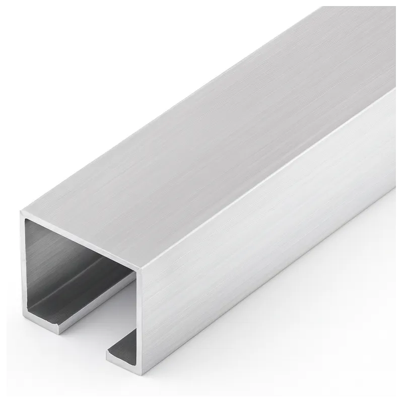 Rail supérieur pour porte coulissante / Aluminium anodisé
