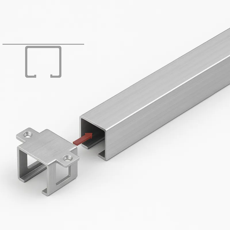 Fixation supérieure du rail K-075 / Plafond