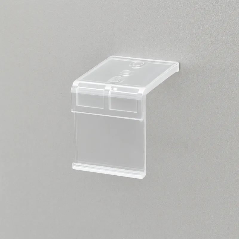 Fixation au profilé de finition en aluminium – plafond