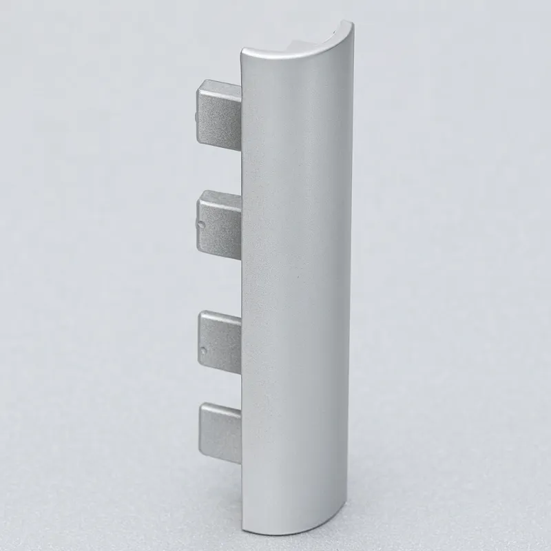 Raccord d’angle pour baguette de finition / Gris