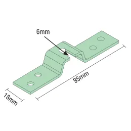 Fixation de roulette sur planche – EKONOM 40 kg