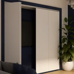 Ensemble pour portes pliantes carrées STANFOLD 40 kg