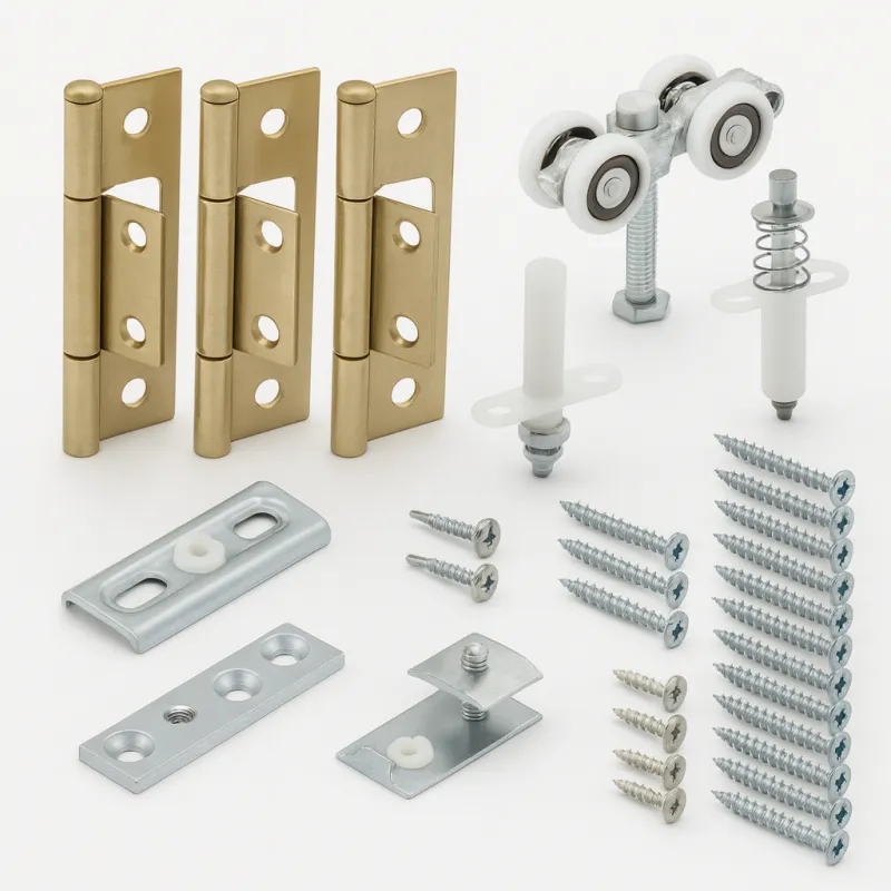Ensemble pour deux portes pliantes STANFOLD 40 kg sans rail