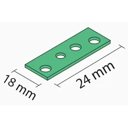 Fixation de roulette STANFOLD