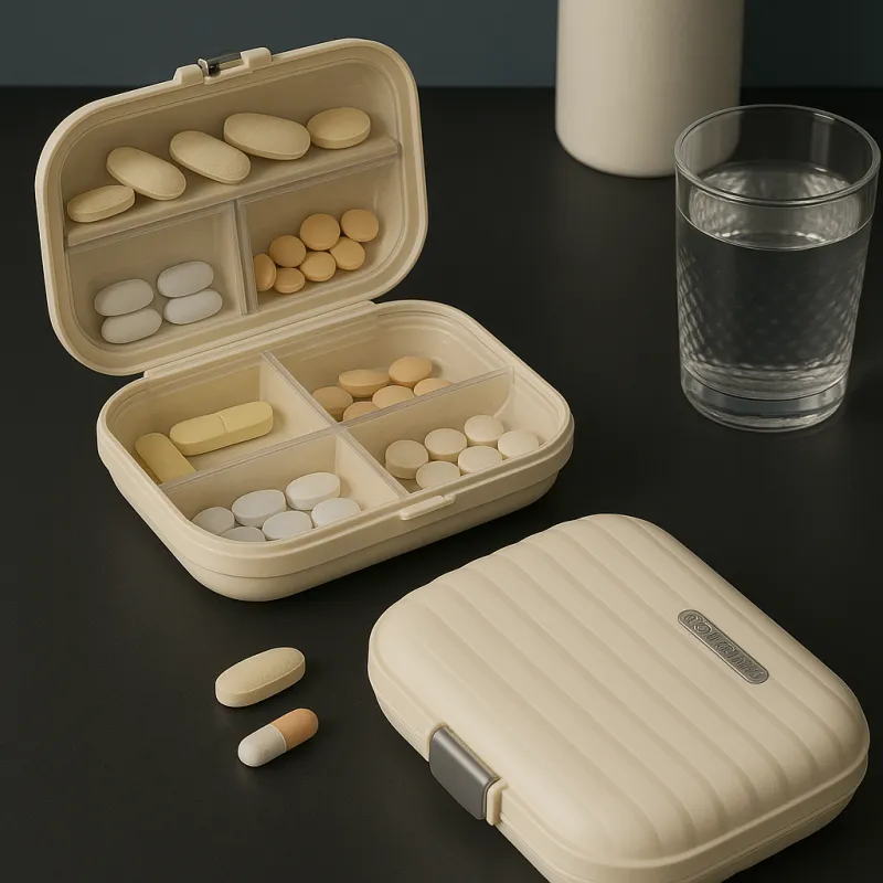 Organiseur de médicaments exclusif WELL / Crème