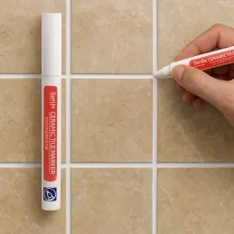 Stylo de retouche pour carrelage et joints / Blanc