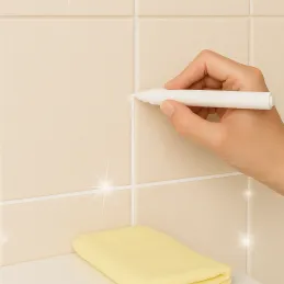 Stylo de retouche pour carrelage et joints / Blanc