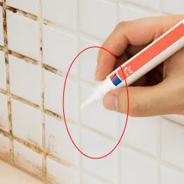 Stylo de retouche pour carrelage et joints / Blanc