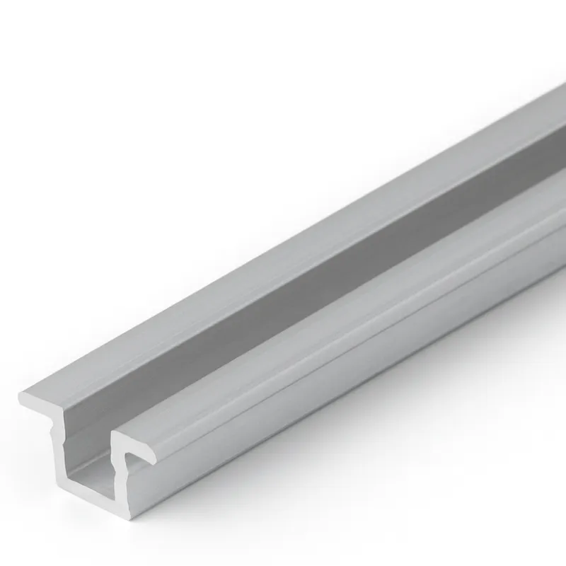 Rail supérieur et inférieur à encastrer FAST R / Aluminium