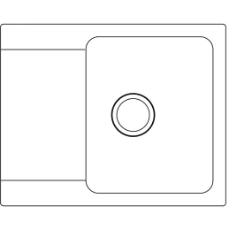 Évier en tectonite Franke OID 611-62