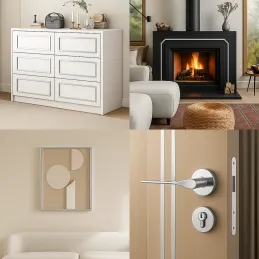 Ruban décoratif autocollant 20 mm / Argent
