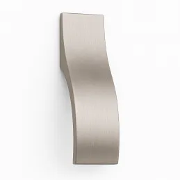 Bouton ALLES / Nickel brossé