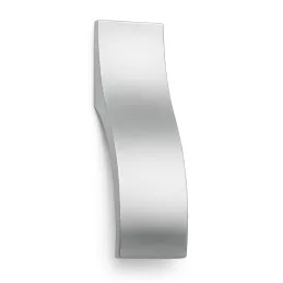 Bouton ALLES / Chrome satiné