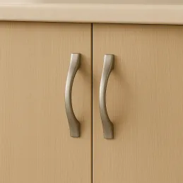Poignée AURUM / Nickel mat satiné
