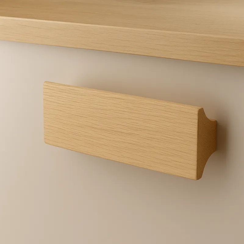 Poignée en bois HEKTOR / Chêne brut