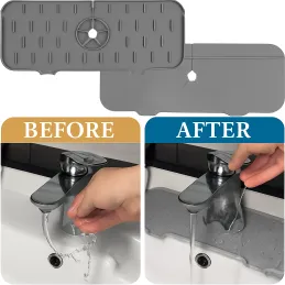 Égouttoir en silicone sous robinet FAUCET / Gris