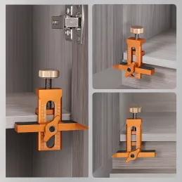 Gabarit universel de montage et de perçage pour portes et vérins PROFF / Orange