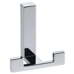 Patère NEXT DUO / Chrome brillant