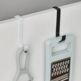 Patère pour porte et radiateur MARKER / Noir mat