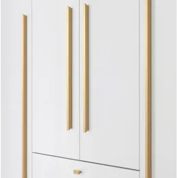 Poignée de meuble ELDORA 1090 mm / Or brossé