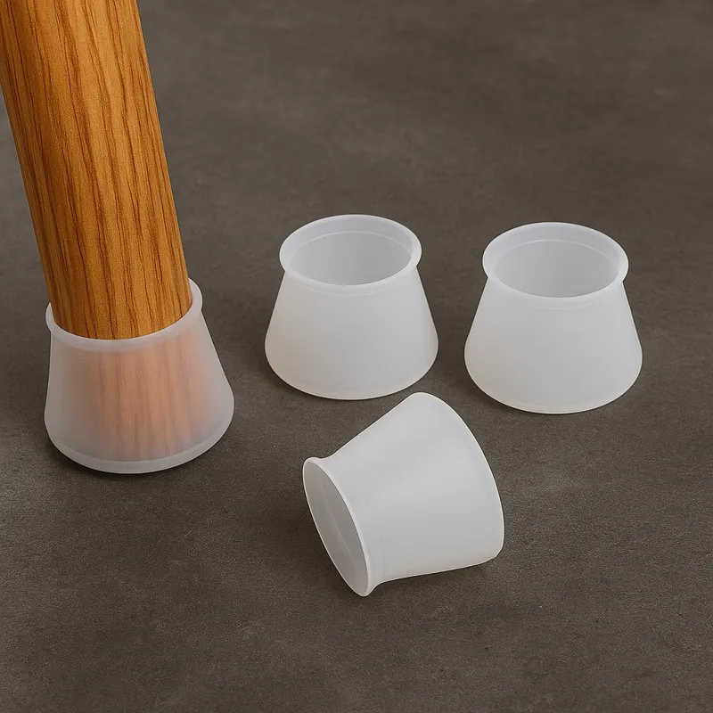Lot de 4 housses de protection pour chaises / Transparentes
