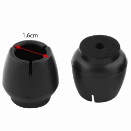 Lot de 16 protections pour pieds de chaise / Noir mat