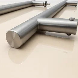 Poignée double face pour porte HOME / Acier inoxydable