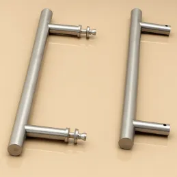 Poignée double face pour porte HOME / Acier inoxydable
