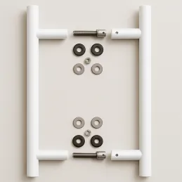 Poignée double face pour porte HOME / Blanc