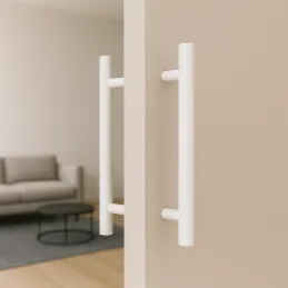Poignée double face pour porte HOME / Blanc