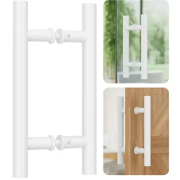 Poignée double face pour porte HOME / Blanc