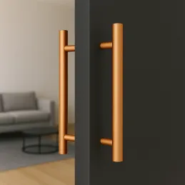 Poignée de porte double face HOME / Cuivre