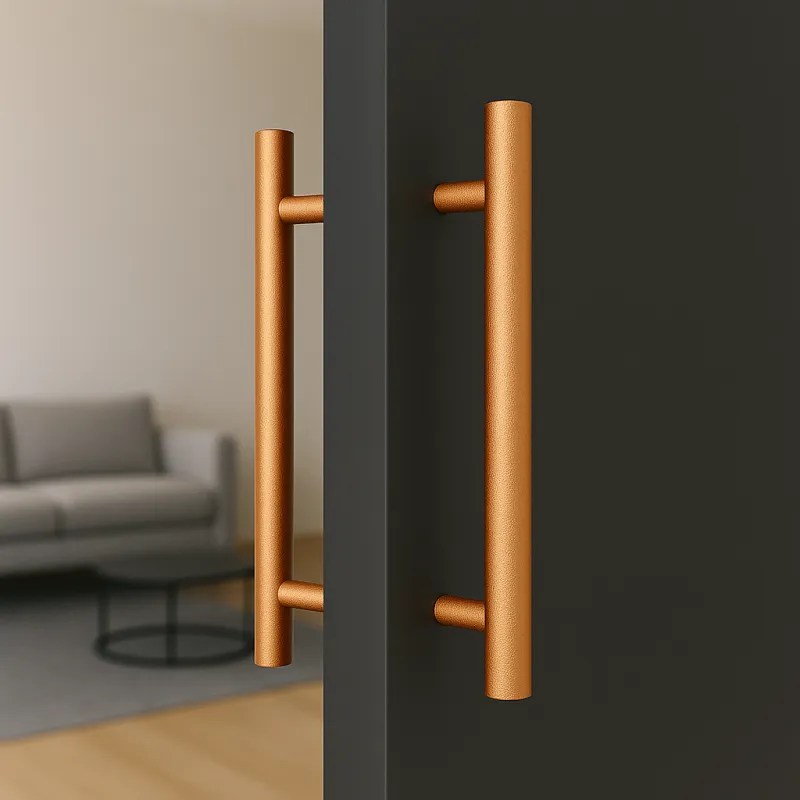 Poignée de porte double face HOME / Cuivre