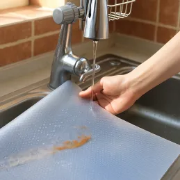 Tapis antidérapant pour tiroir HOME 3 m / Transparent