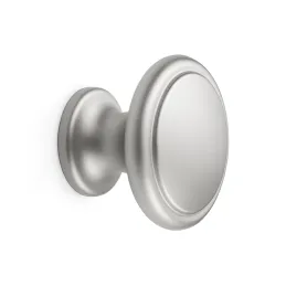 Bouton de meuble SIMON / Chrome mat