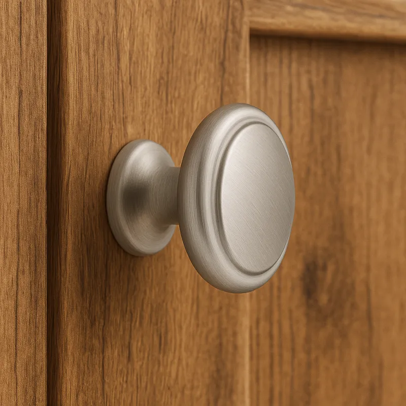 Bouton de meuble SIMON / Nickel brossé