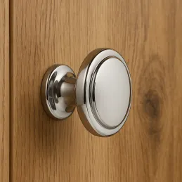 Bouton de meuble SIMON / Chrome brillant