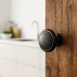 Bouton de meuble SIMON / Patine noire