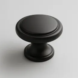 Bouton de meuble SIMON / Noir mat