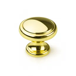 Bouton de meuble SIMON / Doré brillant