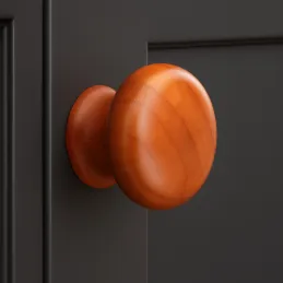 Poignée bouton en bois NADIN / Kalvádos verni ral