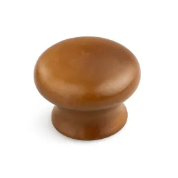 Bouton de meuble en bois NADIN / Noyer clair verni